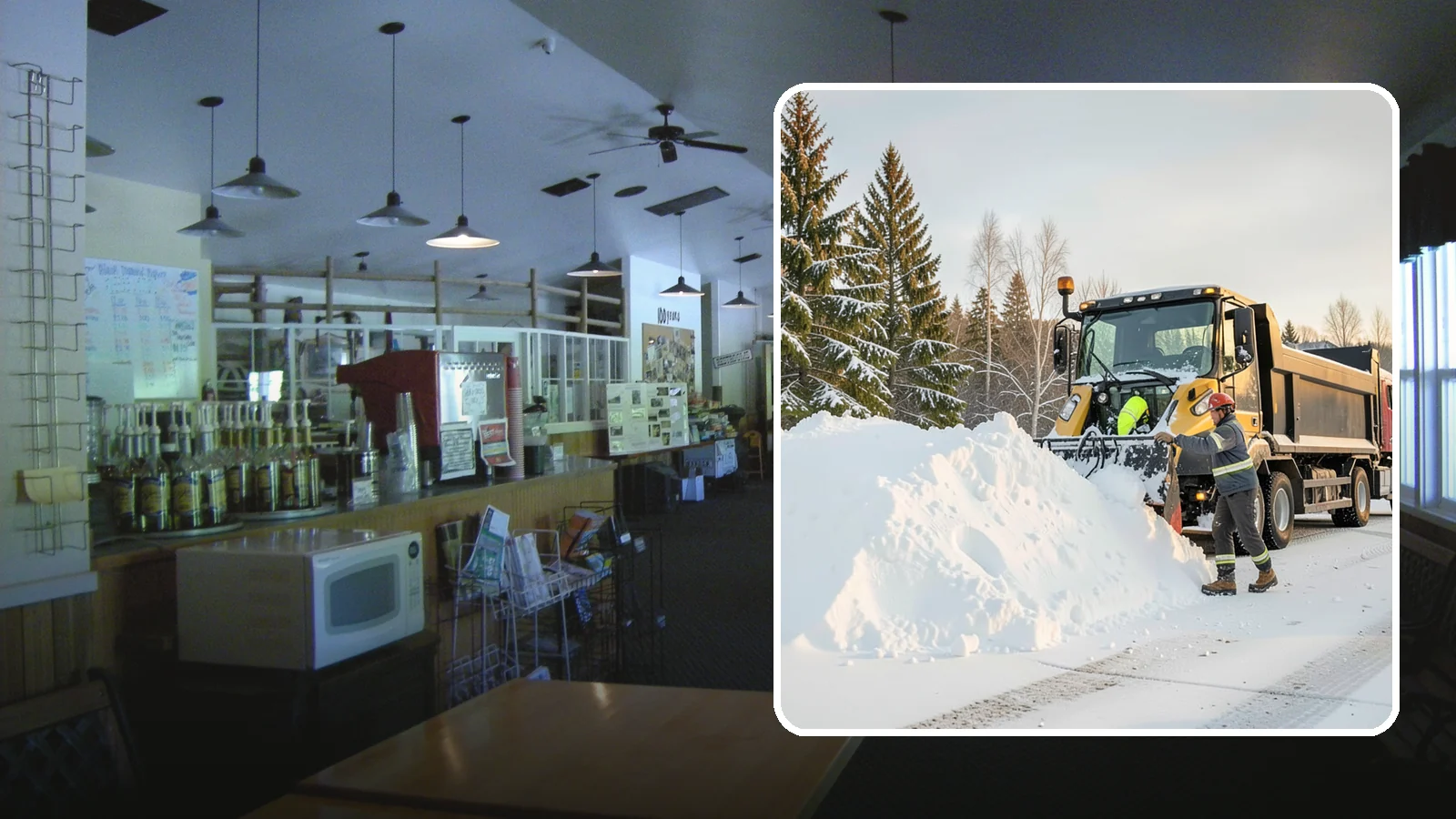Snow Hauling in Black Diamond, King County, WA - We load and haul accumulated snow off your property when there is no room left to store it on site.