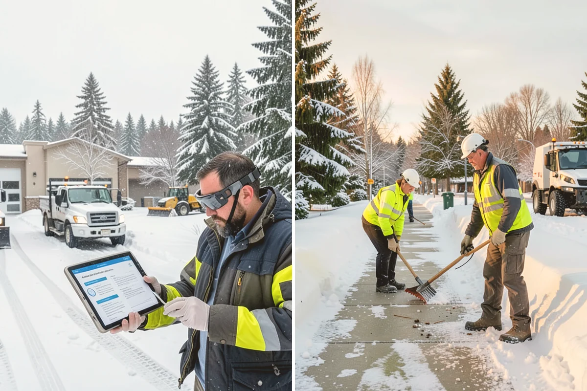 Snow Hauling in Bothell, King County, WA - Assess pile locations and total volume