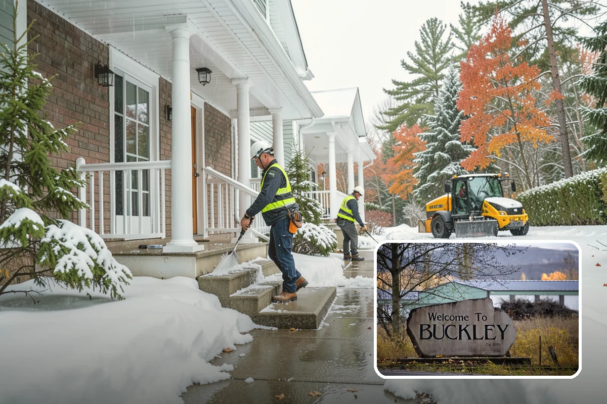 Snow Hauling in Buckley, Pierce County, WA - Recovers parking and usable space lost to piles