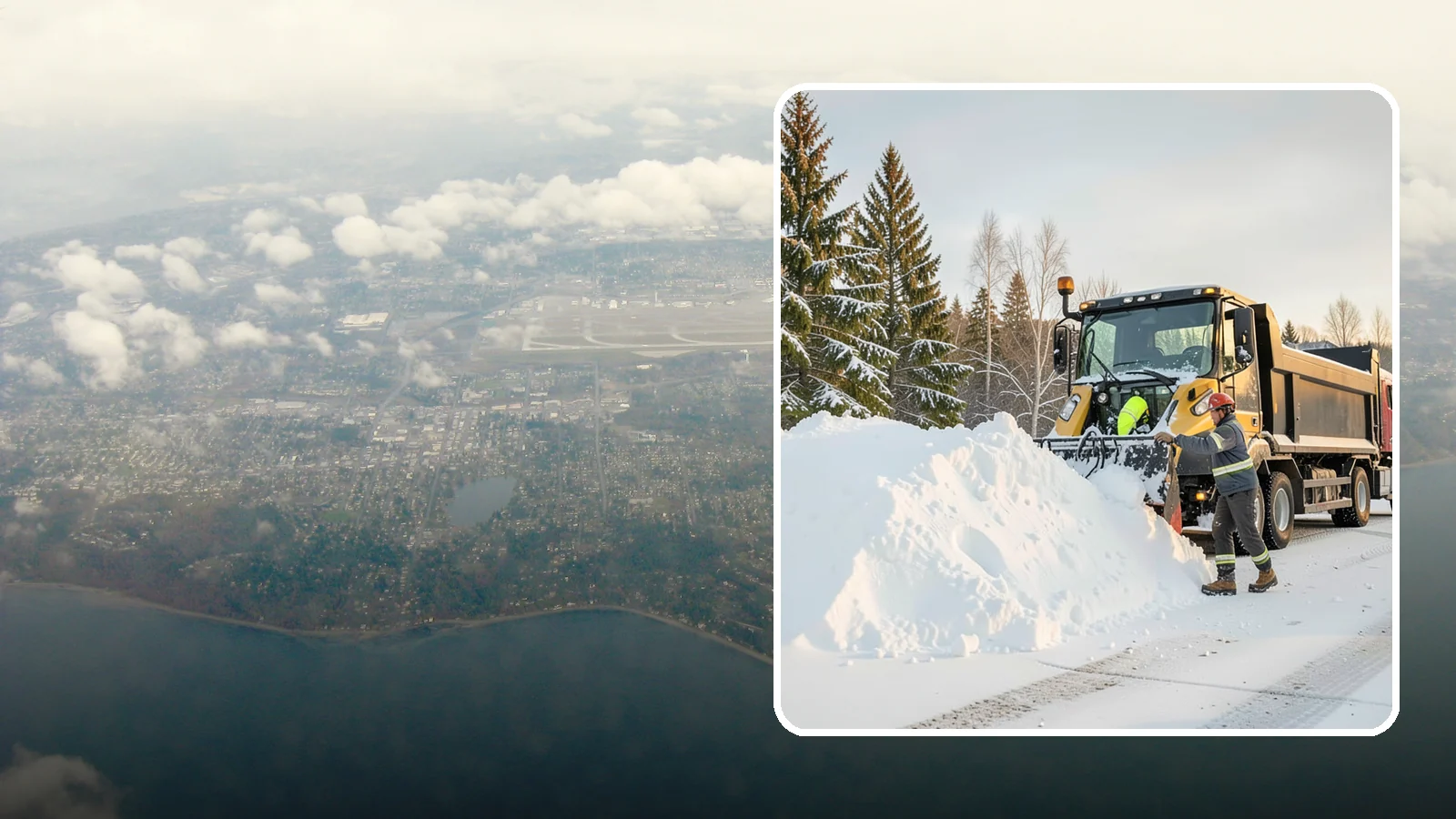 Snow Hauling in Burien, King County, WA - We load and haul accumulated snow off your property when there is no room left to store it on site.