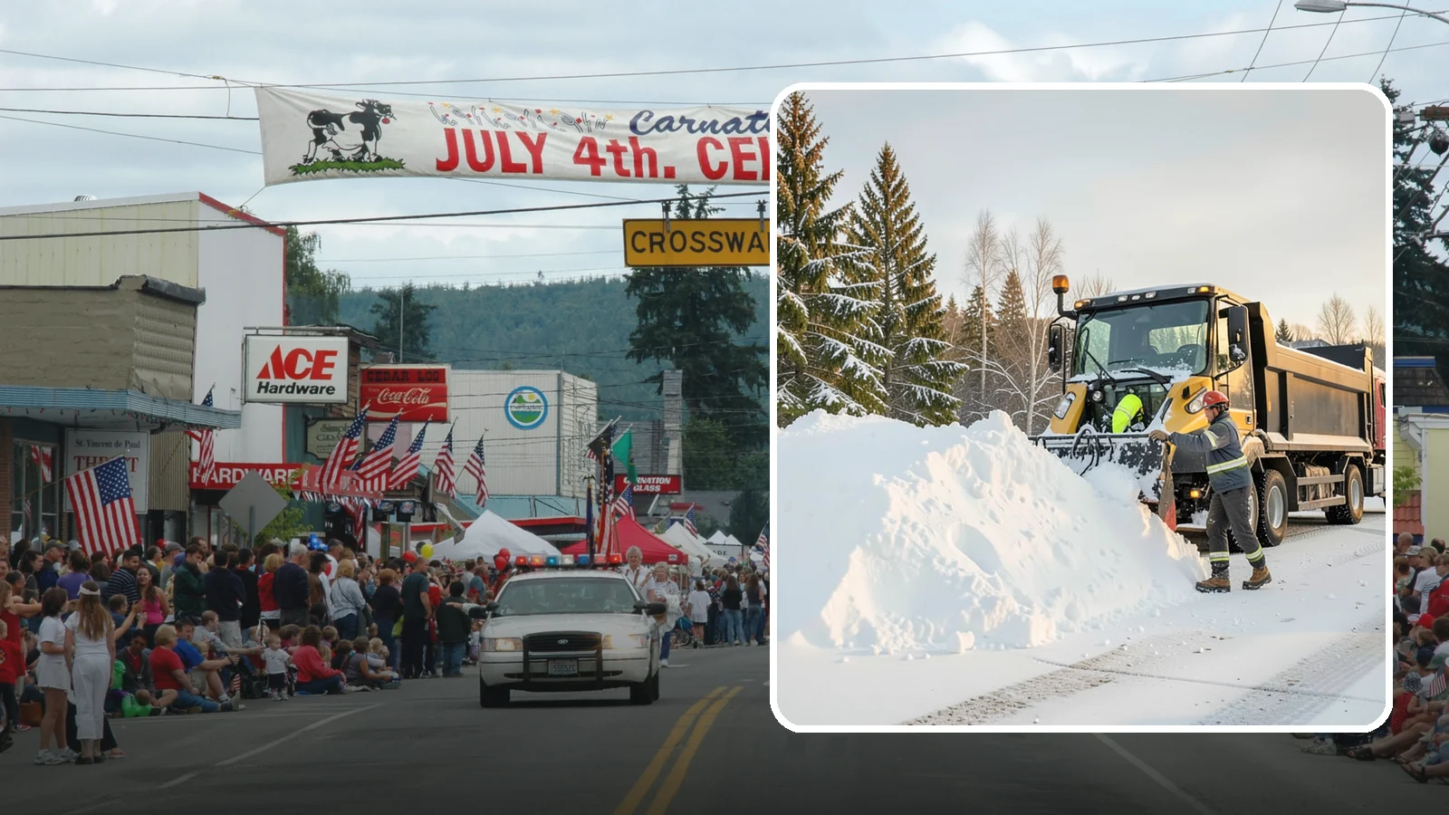 Snow Hauling in Carnation, King County, WA - We load and haul accumulated snow off your property when there is no room left to store it on site.