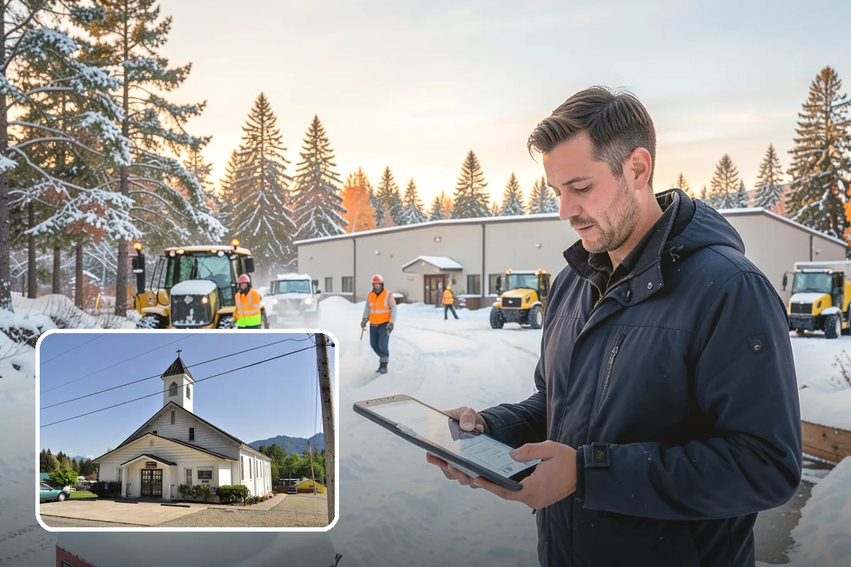 Snow Hauling in Concrete, Skagit County, WA - Recovers parking and usable space lost to piles