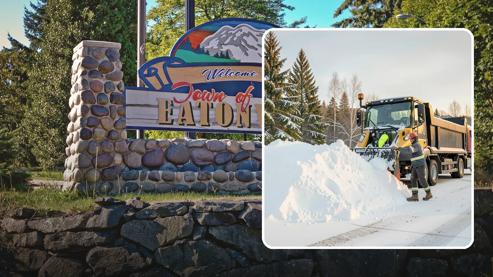 Snow Hauling in Eatonville, Pierce County, WA - We load and haul accumulated snow off your property when there is no room left to store it on site.