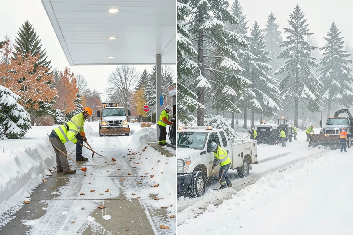 Snow Hauling in Edmonds, Snohomish County, WA - Assess pile locations and total volume