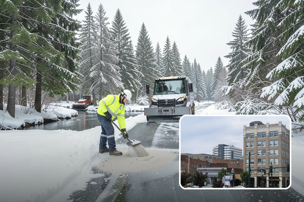 Snow Hauling in Everett, Snohomish County, WA - Recovers parking and usable space lost to piles