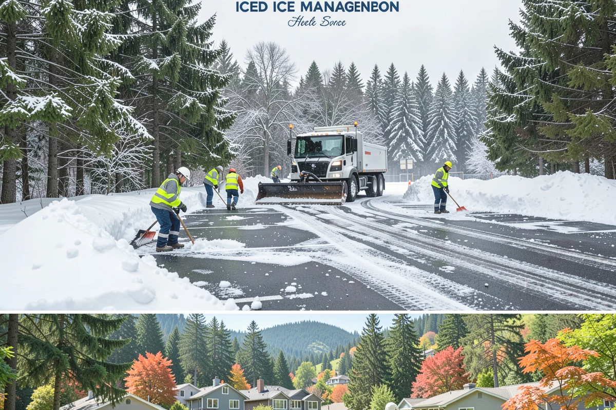 Snow Hauling in Fircrest, Pierce County, WA - Snow hauling becomes necessary mid-winter after several storms have filled a property's storage areas beyond capacity.