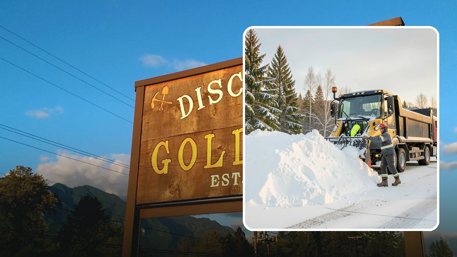Snow Hauling in Gold Bar, Snohomish County, WA - We load and haul accumulated snow off your property when there is no room left to store it on site.