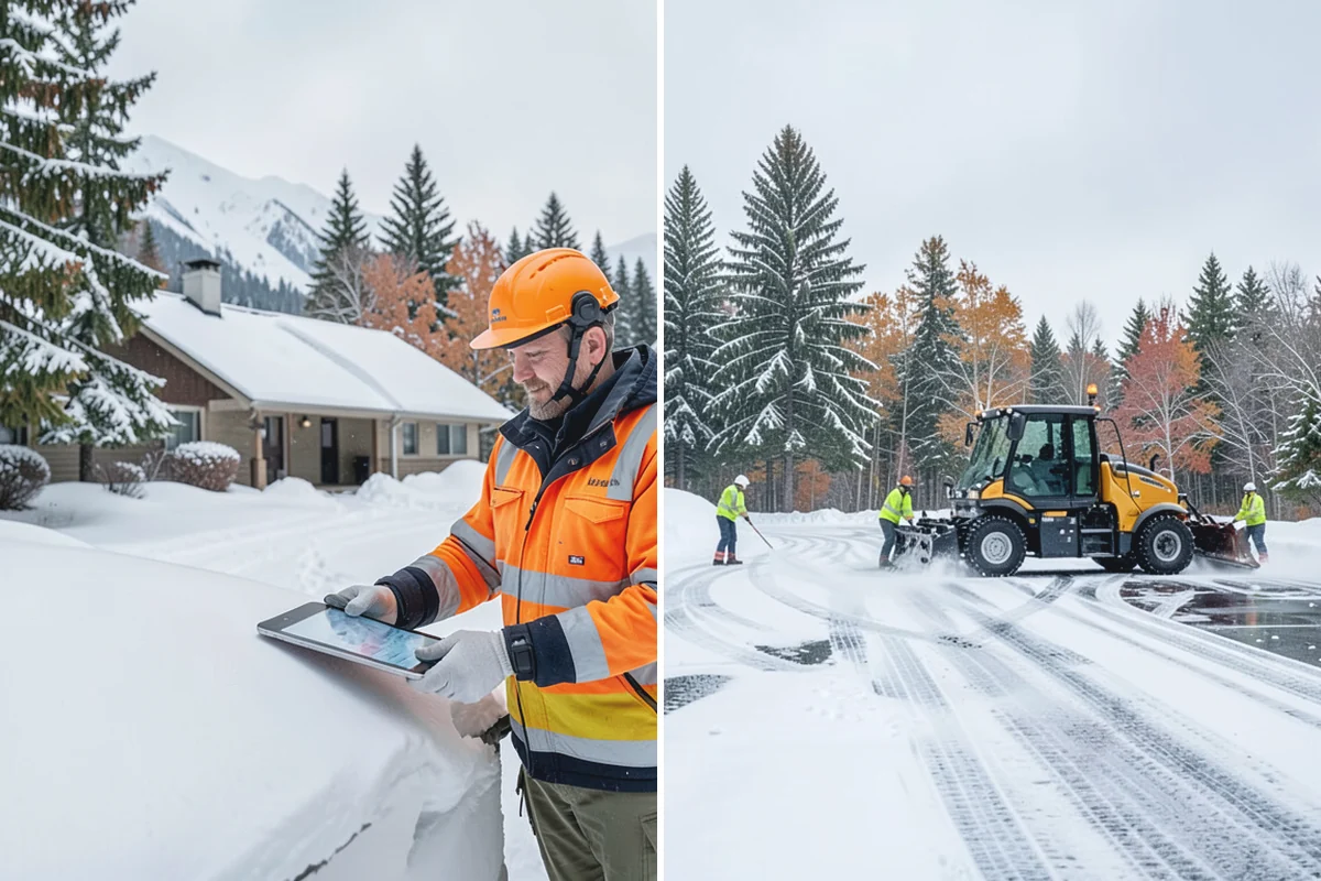 Snow Hauling in Gold Bar, Snohomish County, WA - Assess pile locations and total volume