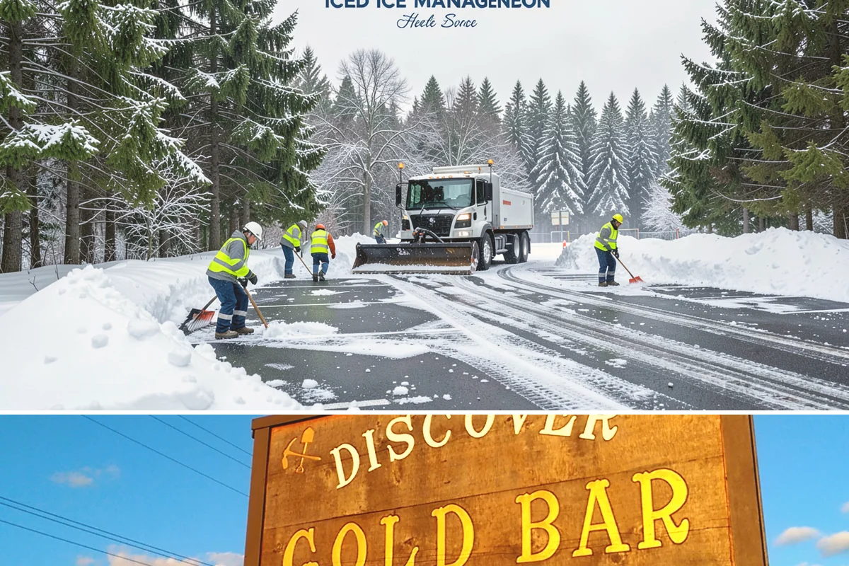 Snow Hauling in Gold Bar, Snohomish County, WA - Snow hauling becomes necessary mid-winter after several storms have filled a property's storage areas beyond capacity.