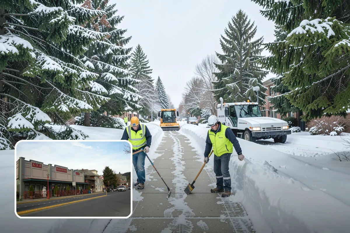 Snow Hauling in Issaquah, King County, WA - Recovers parking and usable space lost to piles
