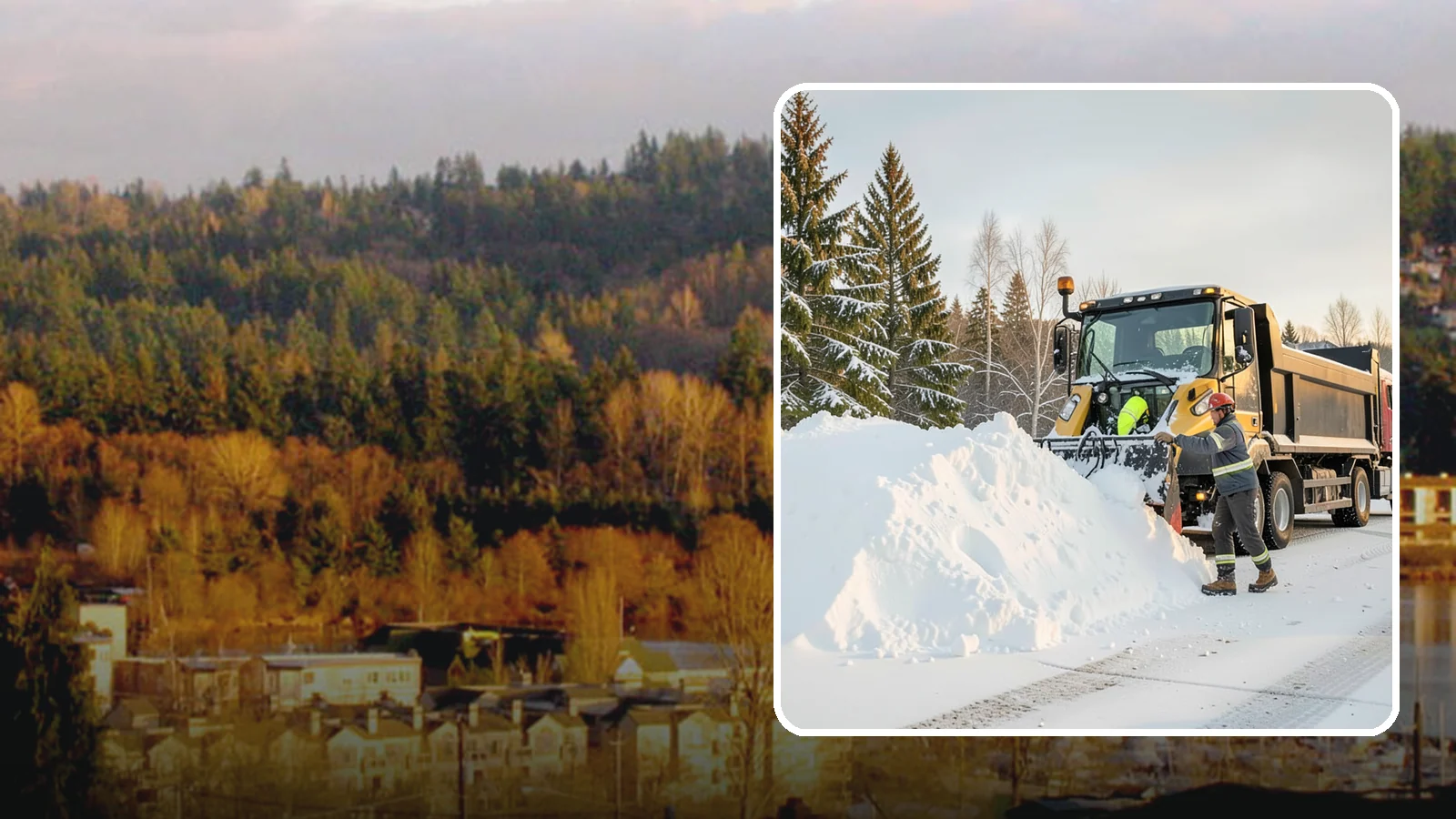 Snow Hauling in Kenmore, King County, WA - We load and haul accumulated snow off your property when there is no room left to store it on site.