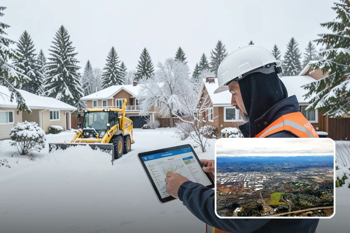 Snow Hauling in Kent, King County, WA - Recovers parking and usable space lost to piles