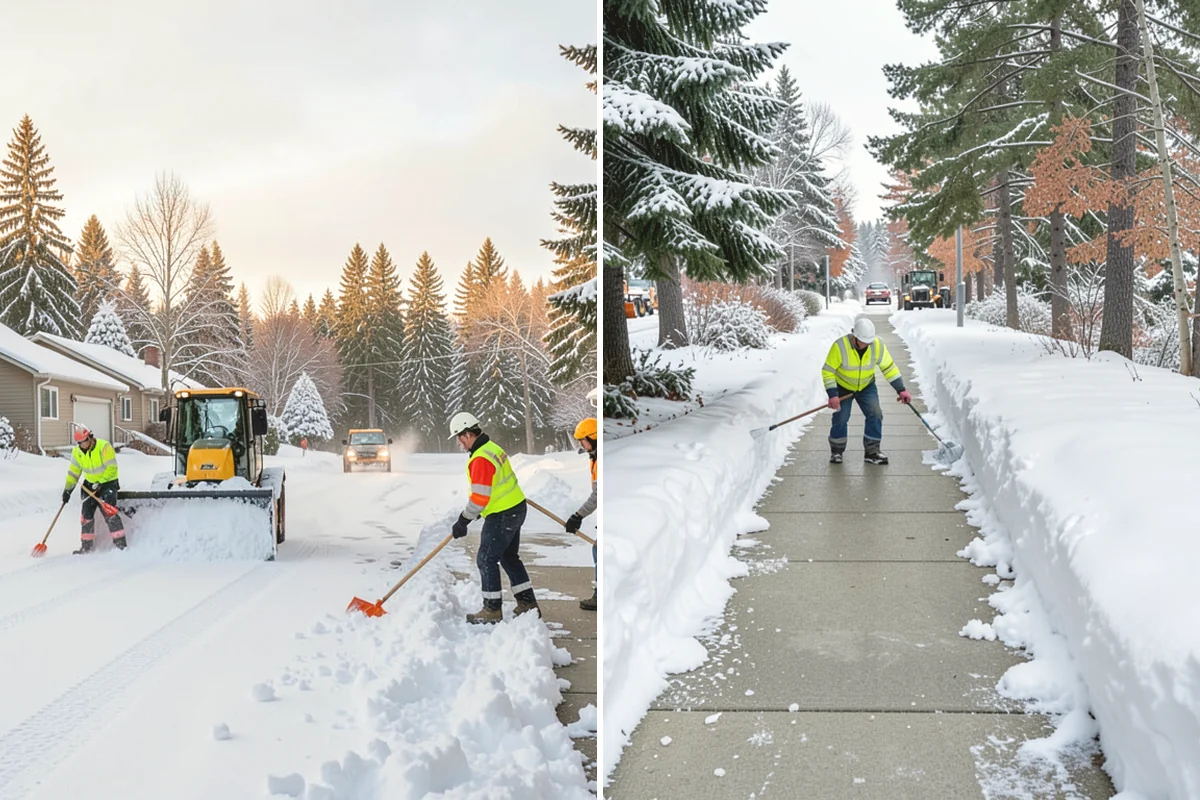 Snow Hauling in Lake Stevens, Snohomish County, WA - Assess pile locations and total volume