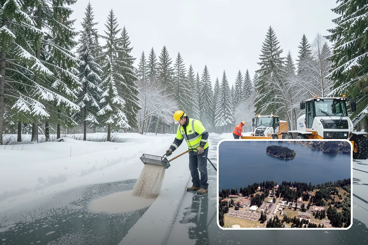 Snow Hauling in Lakewood, Pierce County, WA - Recovers parking and usable space lost to piles