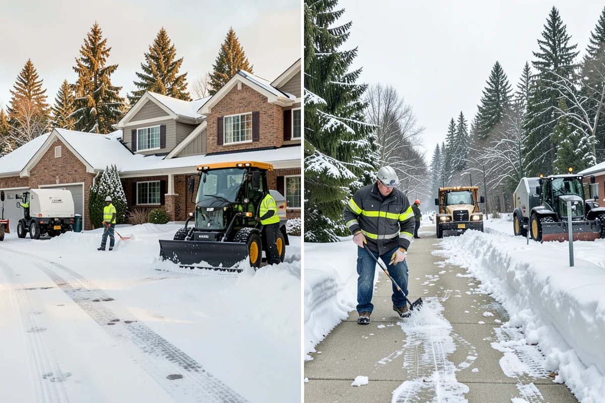 Snow Hauling in Lakewood, Pierce County, WA - Assess pile locations and total volume