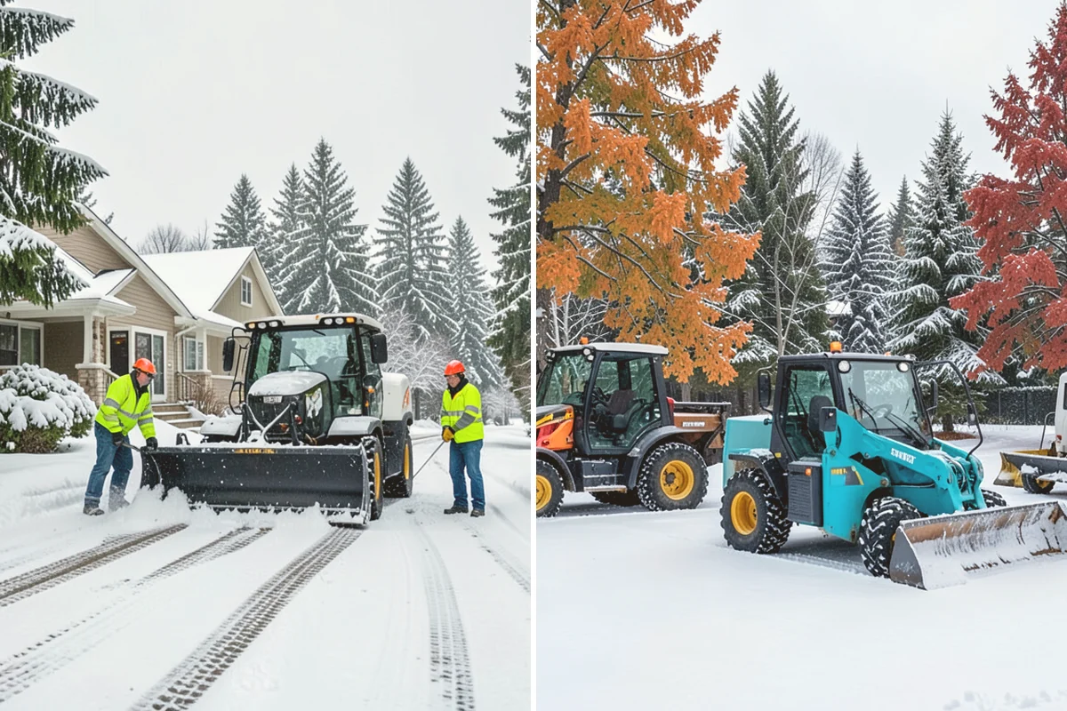 Snow Hauling in Langley, Island County, WA - Assess pile locations and total volume