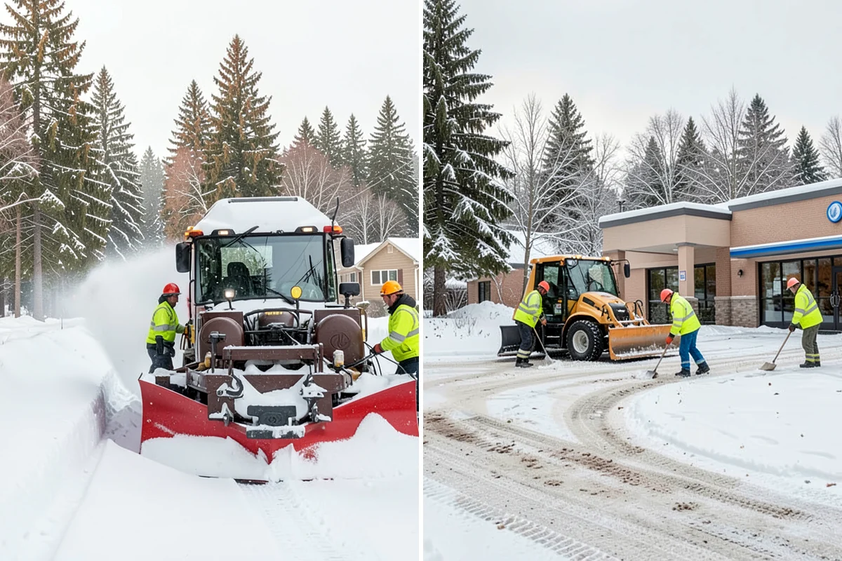 Snow Hauling in Lyman, Skagit County, WA - Assess pile locations and total volume