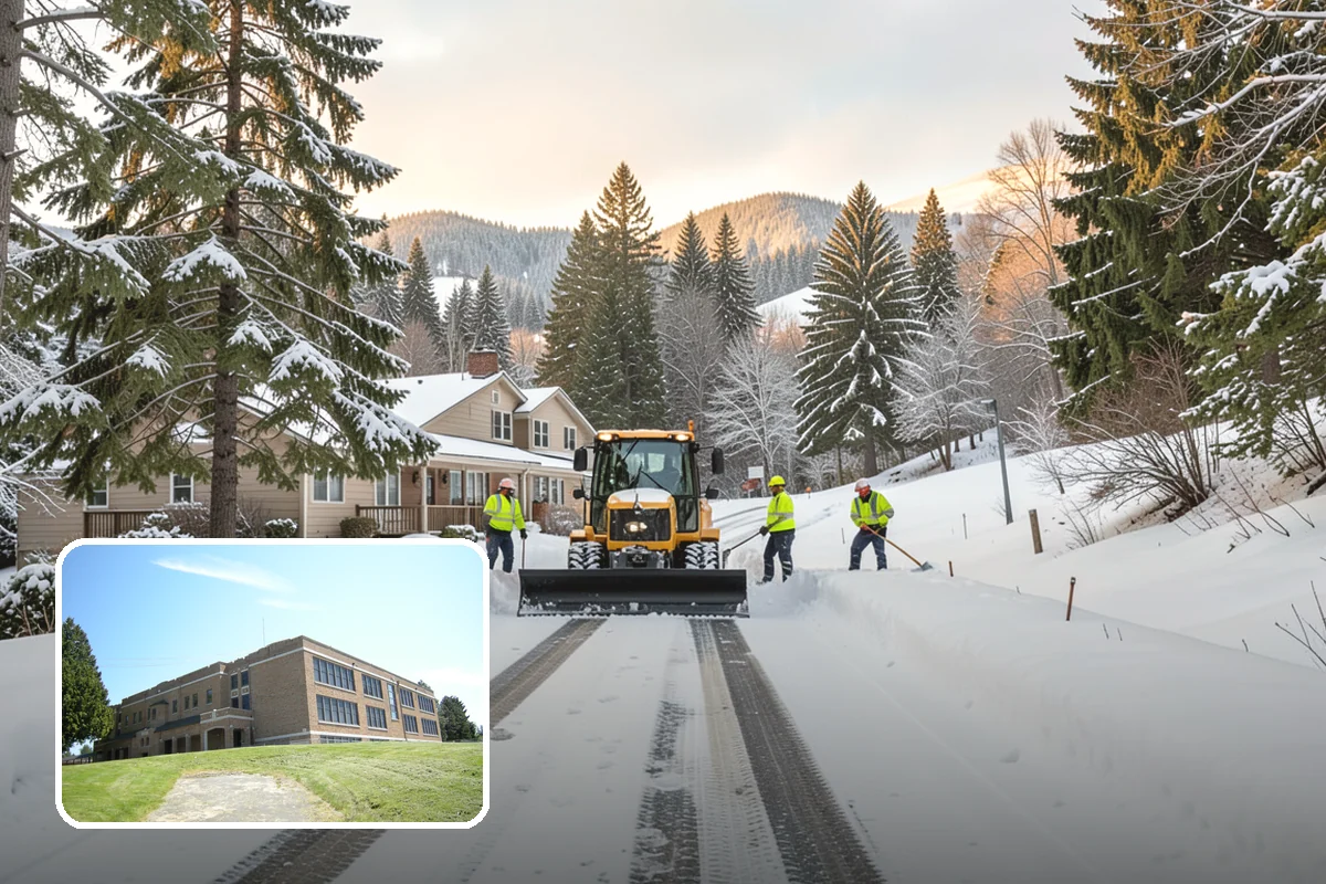Snow Hauling in Maple Valley, King County, WA - Recovers parking and usable space lost to piles