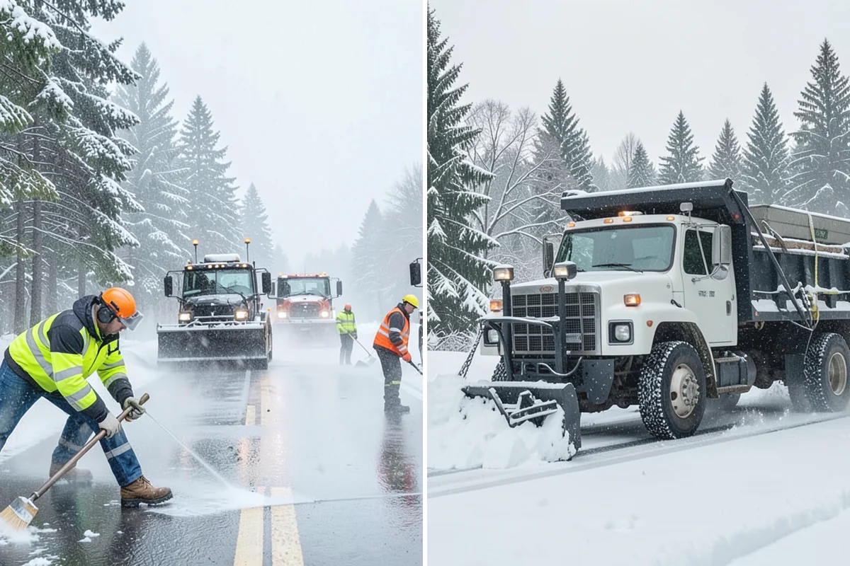 Snow Hauling in Medina, King County, WA - Assess pile locations and total volume