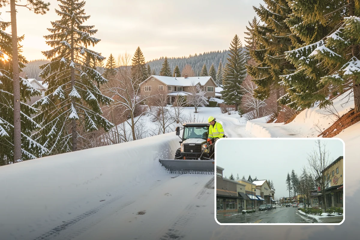 Snow Hauling in Mill Creek, Snohomish County, WA - Recovers parking and usable space lost to piles