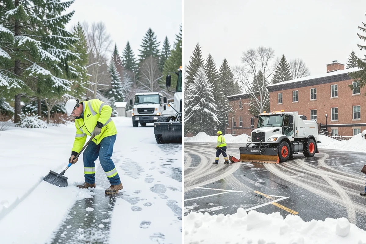 Snow Hauling in Monroe, Snohomish County, WA - Assess pile locations and total volume