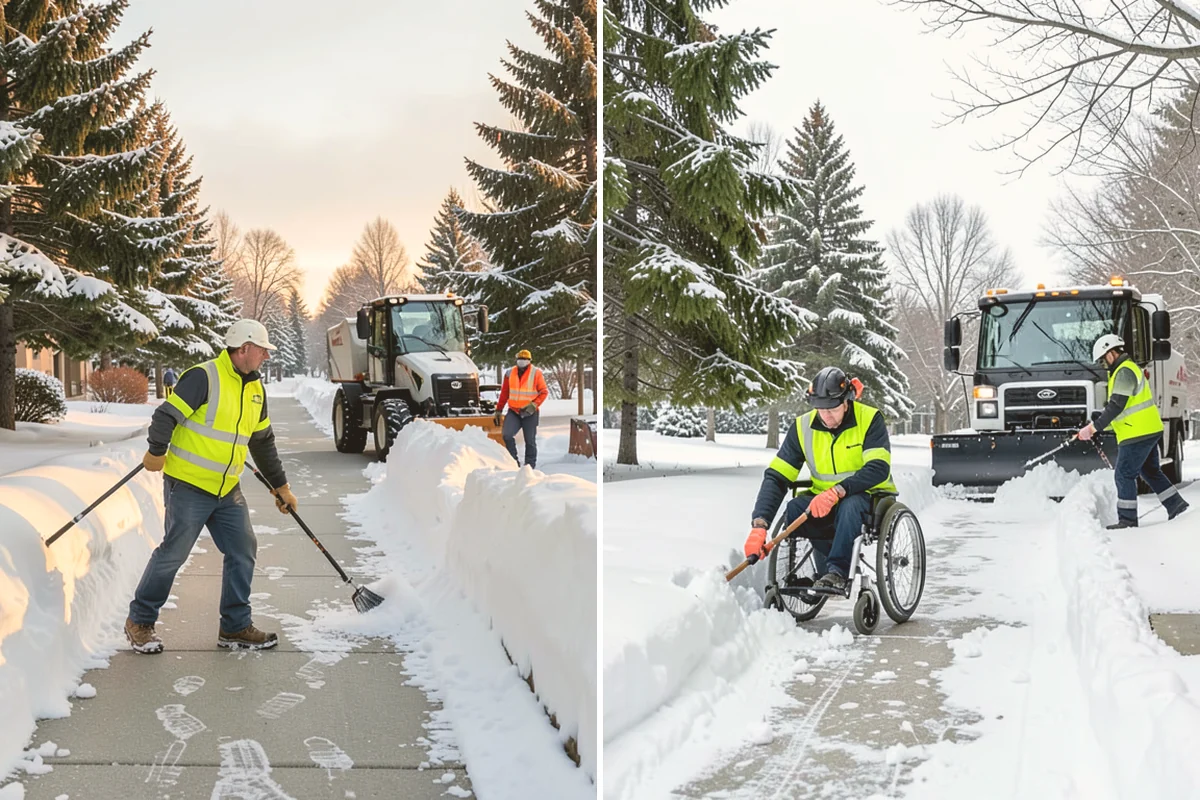 Snow Hauling in Mount Vernon, Skagit County, WA - Assess pile locations and total volume