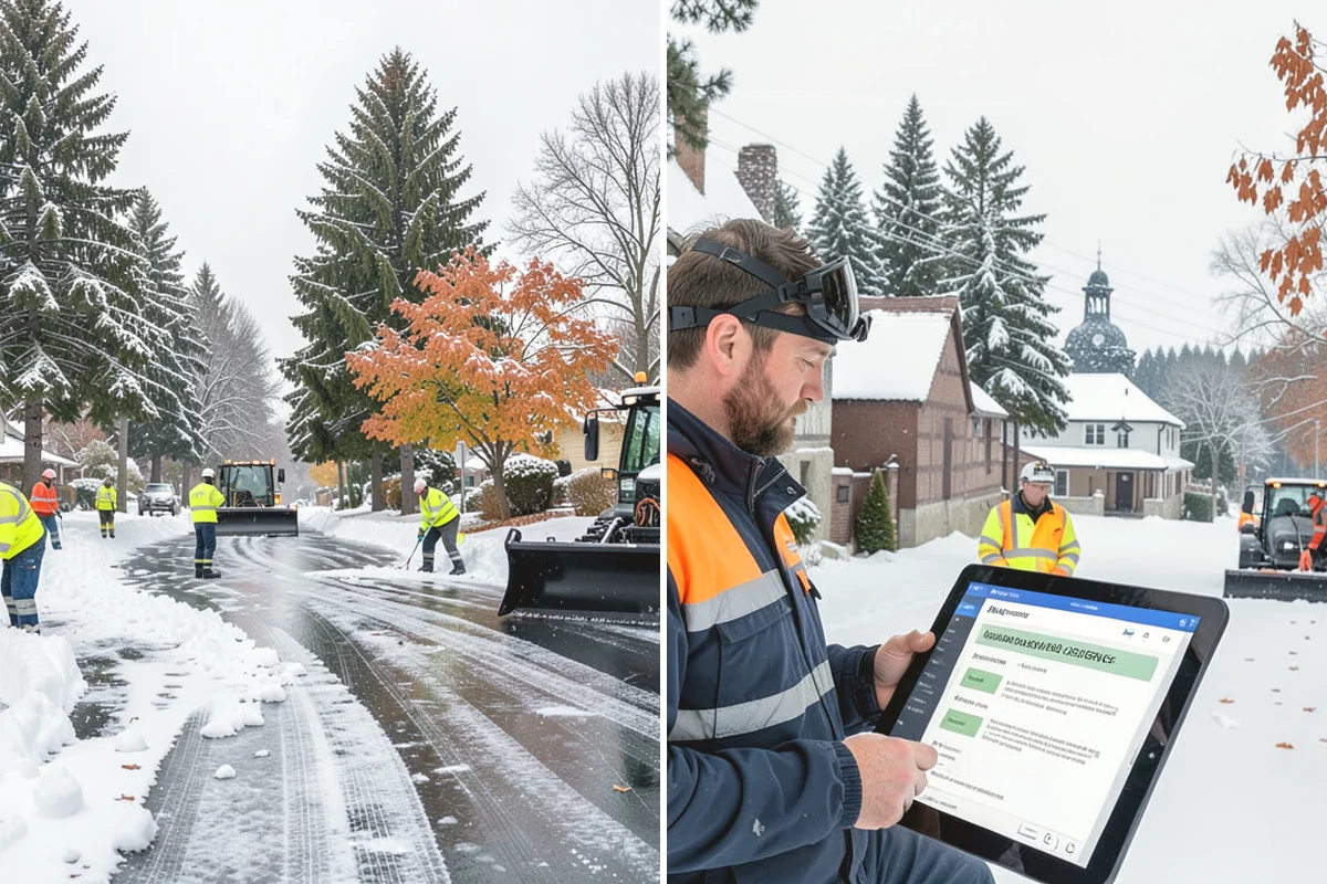Snow Hauling in Mountlake Terrace, Snohomish County, WA - Assess pile locations and total volume