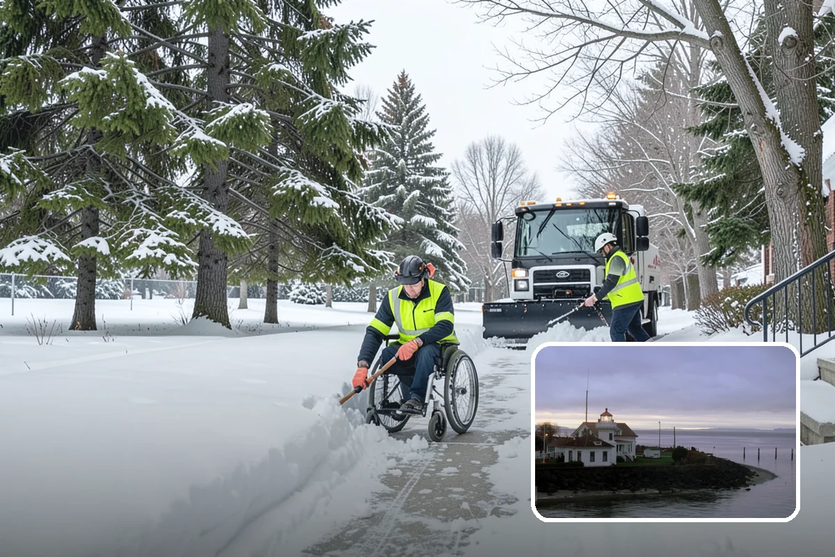 Snow Hauling in Mukilteo, Snohomish County, WA - Recovers parking and usable space lost to piles