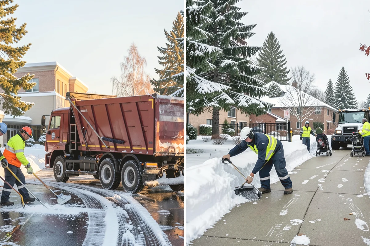 Snow Hauling in Mukilteo, Snohomish County, WA - Assess pile locations and total volume