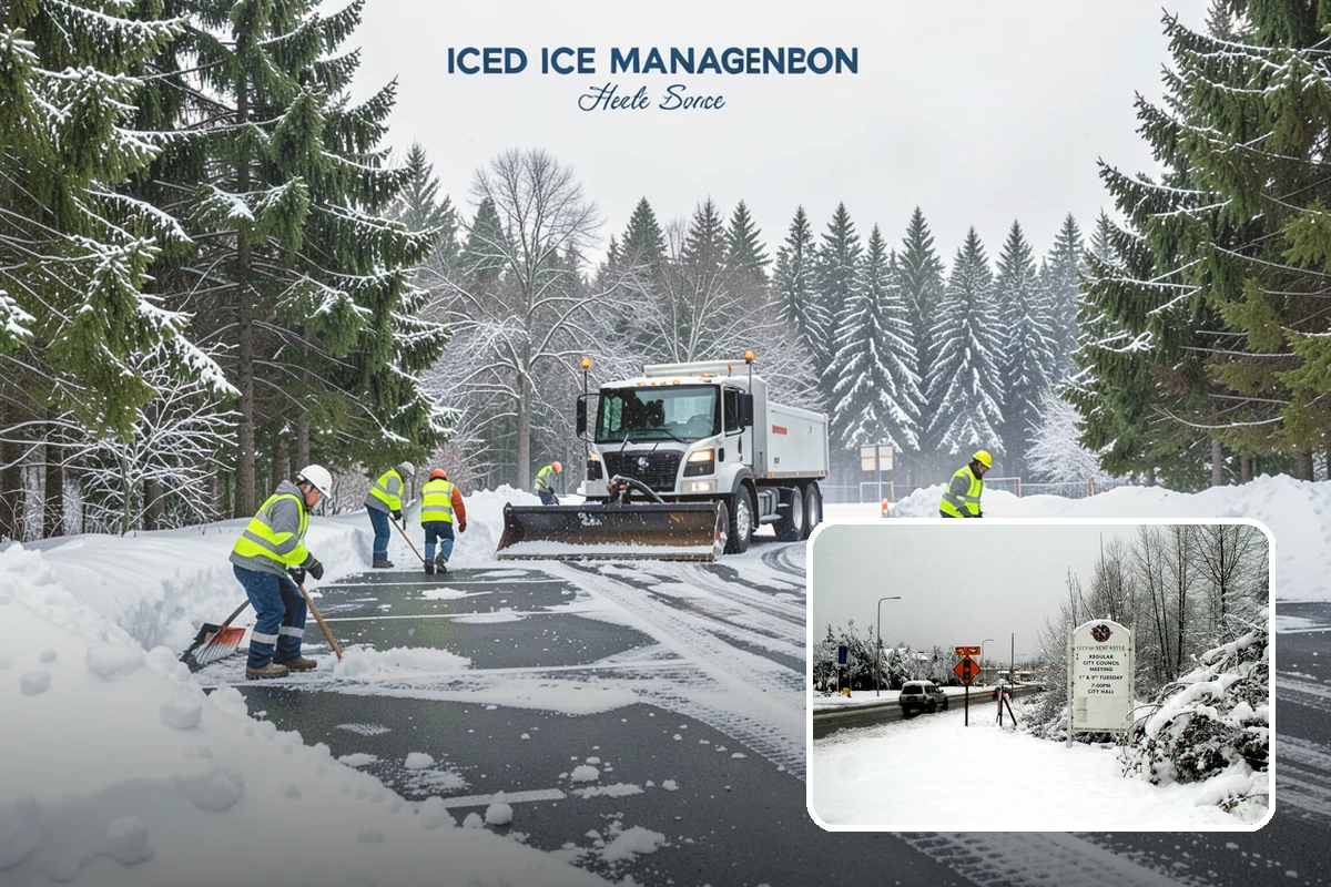 Snow Hauling in Newcastle, King County, WA - Recovers parking and usable space lost to piles