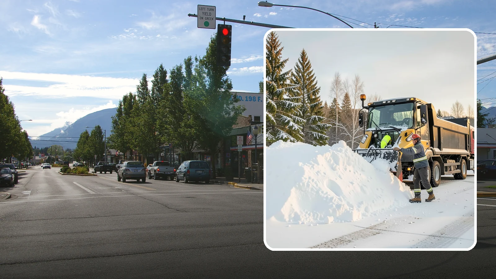 Snow Hauling in North Bend, King County, WA - We load and haul accumulated snow off your property when there is no room left to store it on site.