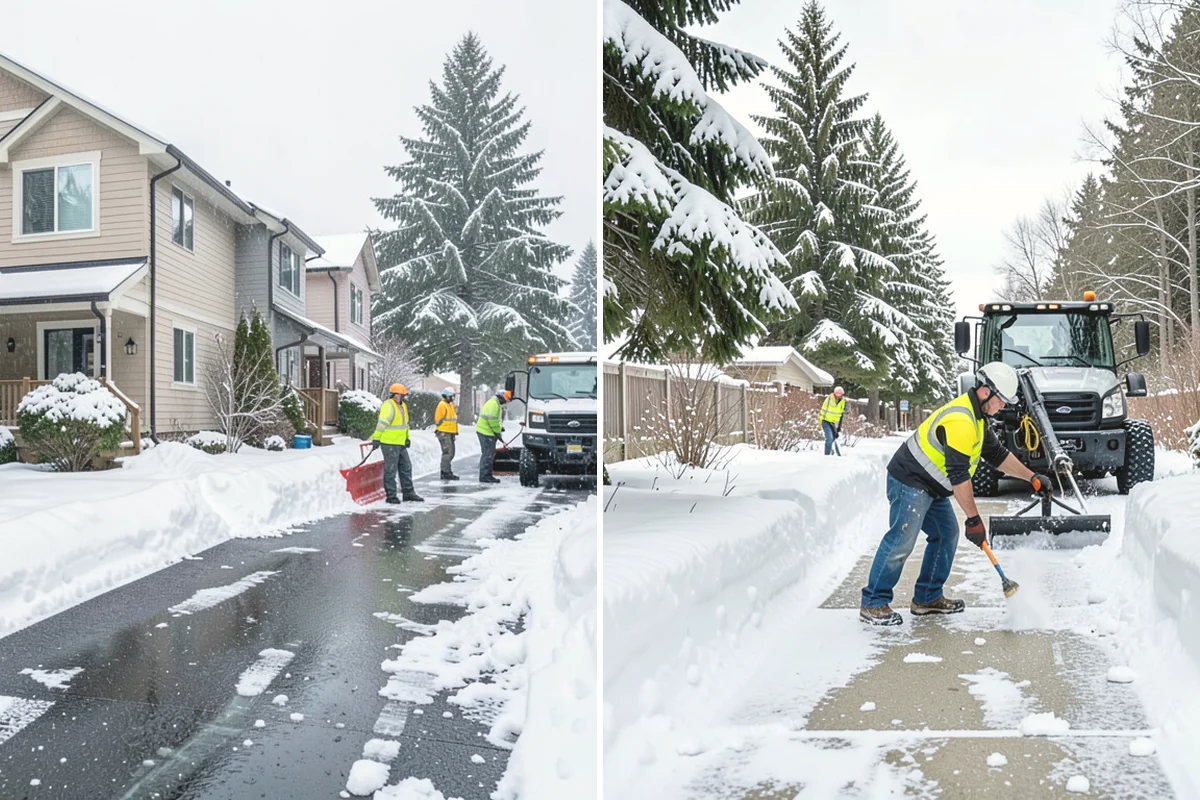 Snow Hauling in North Bend, King County, WA - Assess pile locations and total volume