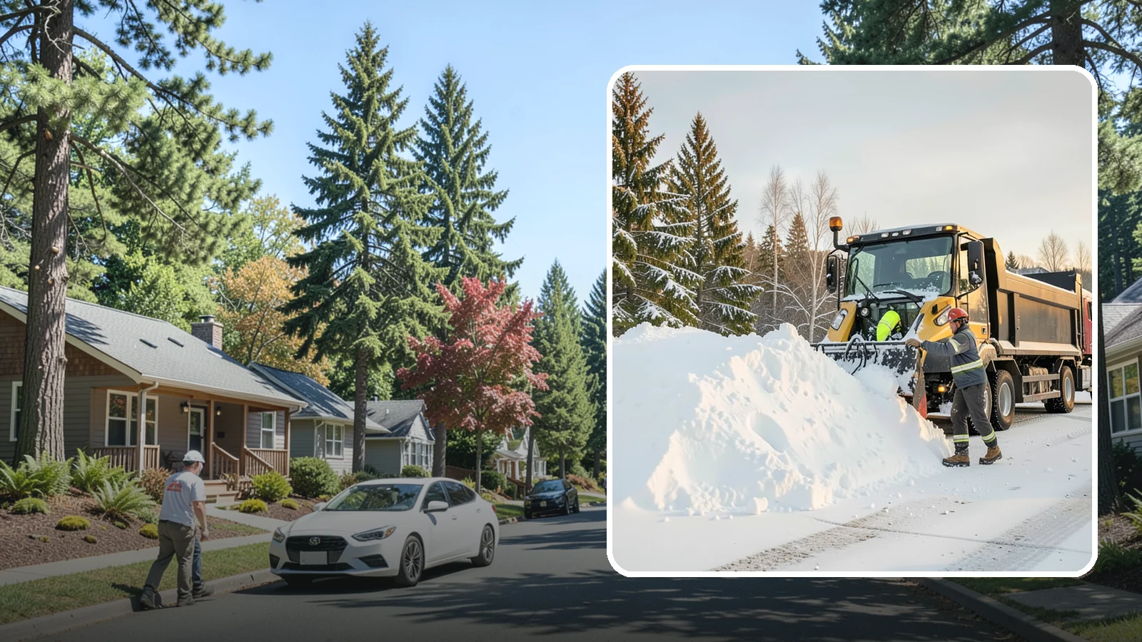 Snow Hauling in Orting, Pierce County, WA - We load and haul accumulated snow off your property when there is no room left to store it on site.