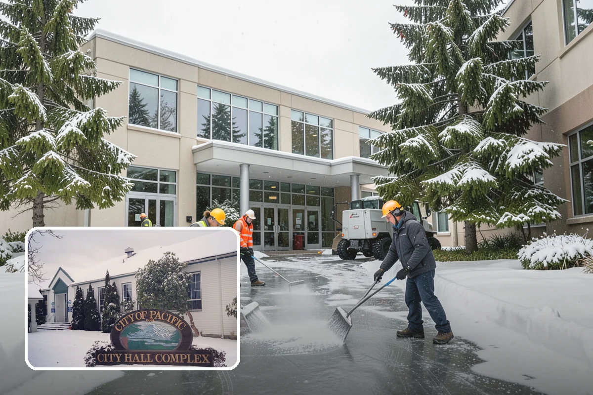 Snow Hauling in Pacific, King County, WA - Recovers parking and usable space lost to piles