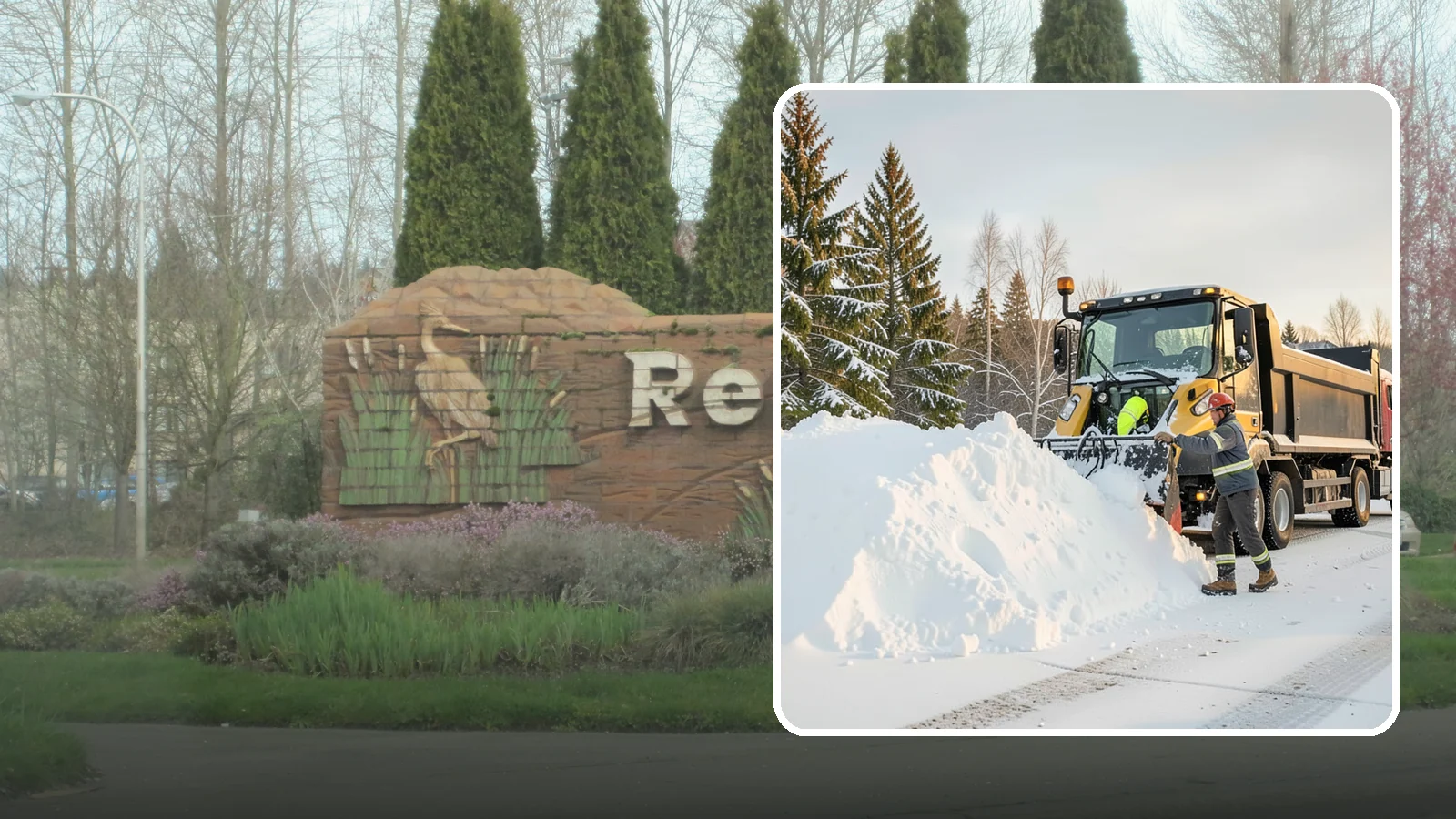 Snow Hauling in Renton, King County, WA - We load and haul accumulated snow off your property when there is no room left to store it on site.