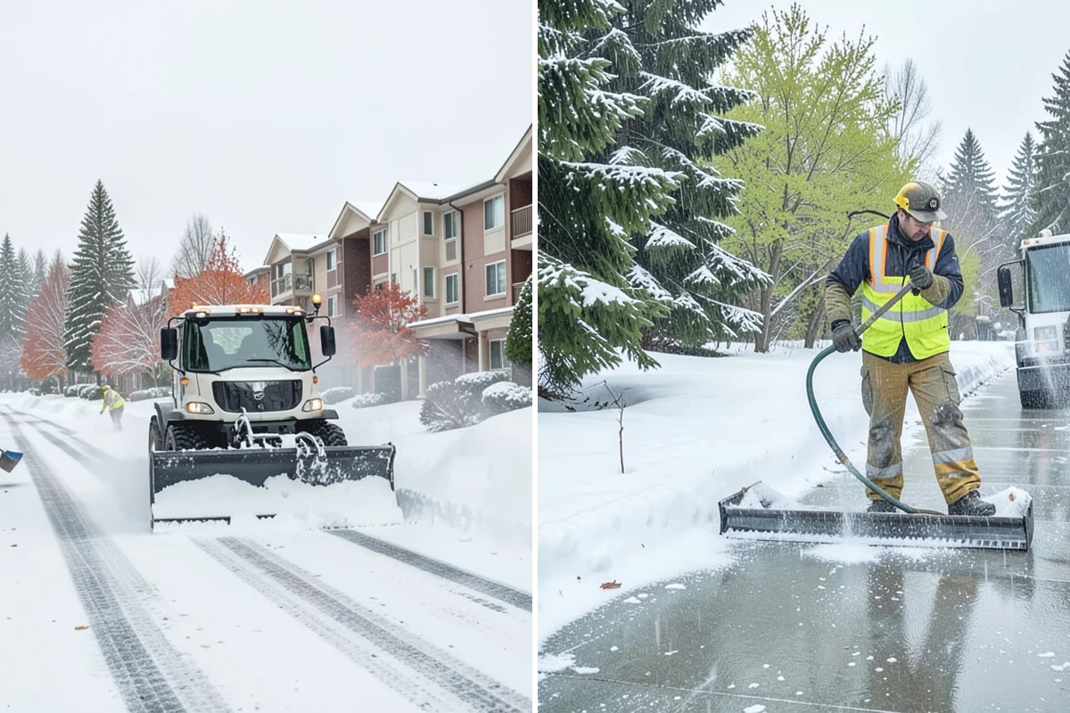 Snow Hauling in Renton, King County, WA - Assess pile locations and total volume