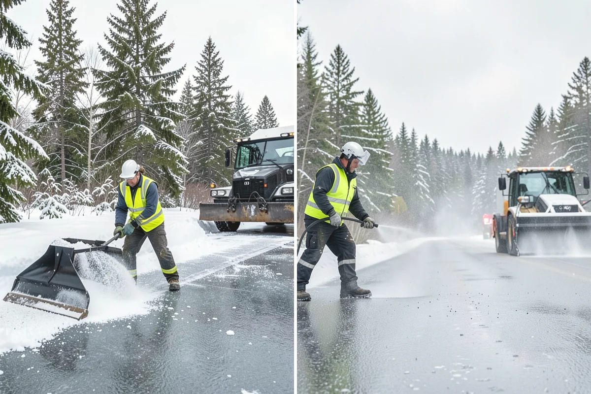 Snow Hauling in Ruston, Pierce County, WA - Assess pile locations and total volume