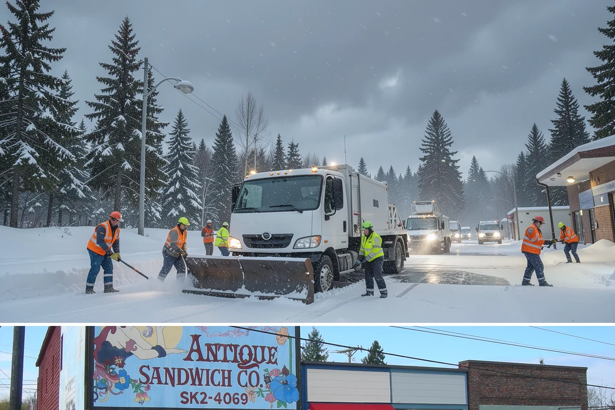 Snow Hauling in Ruston, Pierce County, WA - Snow hauling becomes necessary mid-winter after several storms have filled a property's storage areas beyond capacity.