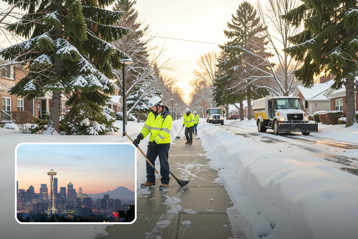 Snow Hauling in Seattle, King County, WA - Recovers parking and usable space lost to piles