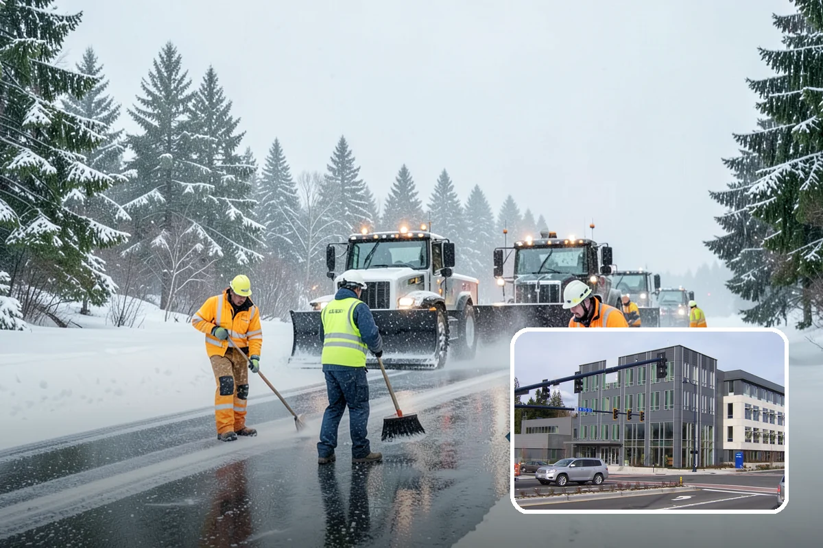 Snow Hauling in Shoreline, King County, WA - Recovers parking and usable space lost to piles