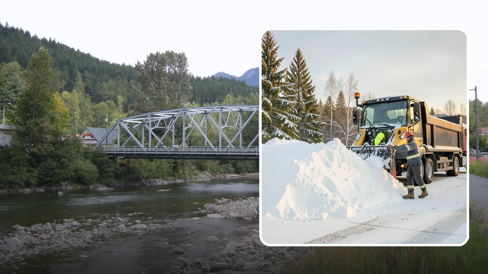 Snow Hauling in Skykomish, King County, WA - We load and haul accumulated snow off your property when there is no room left to store it on site.
