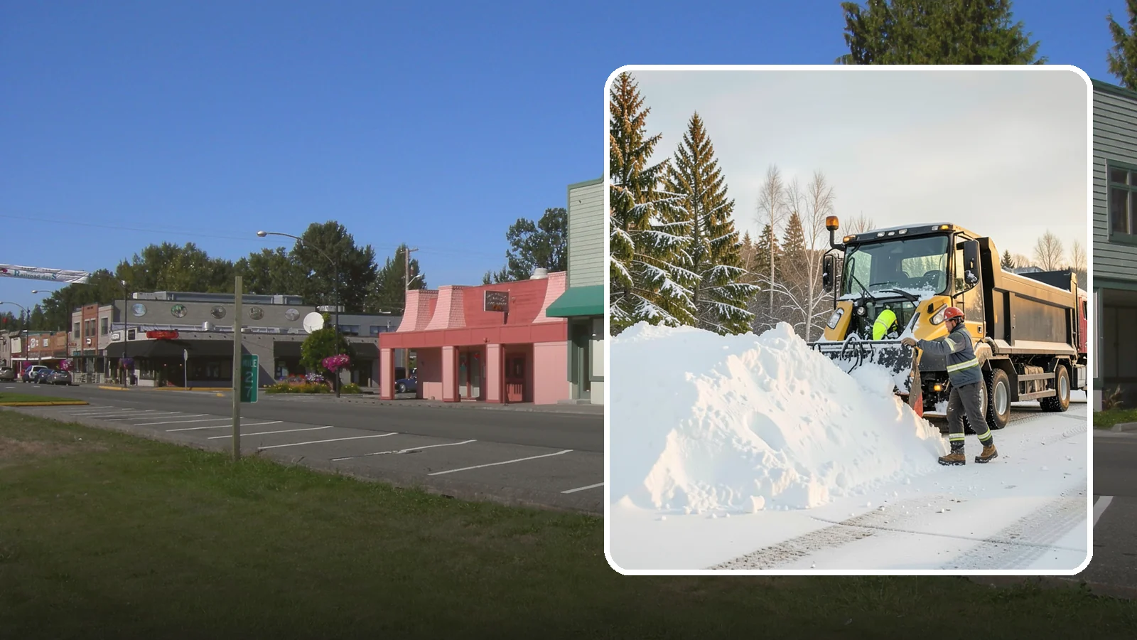 Snow Hauling in Snoqualmie, King County, WA - We load and haul accumulated snow off your property when there is no room left to store it on site.