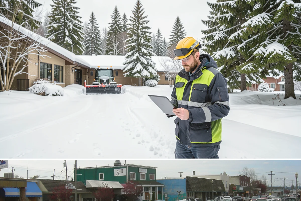 Snow Hauling in Stanwood, Snohomish County, WA - Snow hauling becomes necessary mid-winter after several storms have filled a property's storage areas beyond capacity.