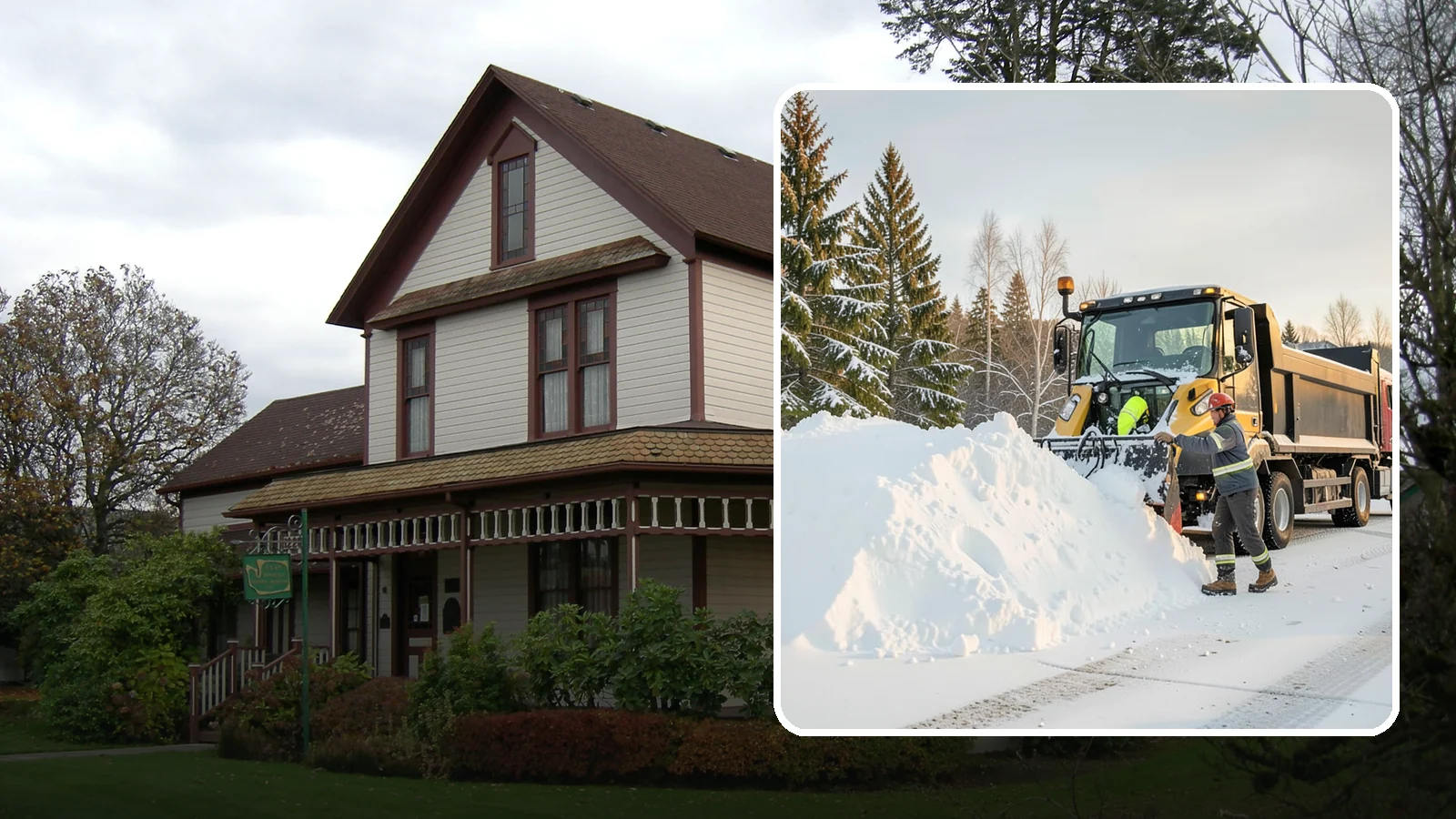 Snow Hauling in Sumner, Pierce County, WA - We load and haul accumulated snow off your property when there is no room left to store it on site.