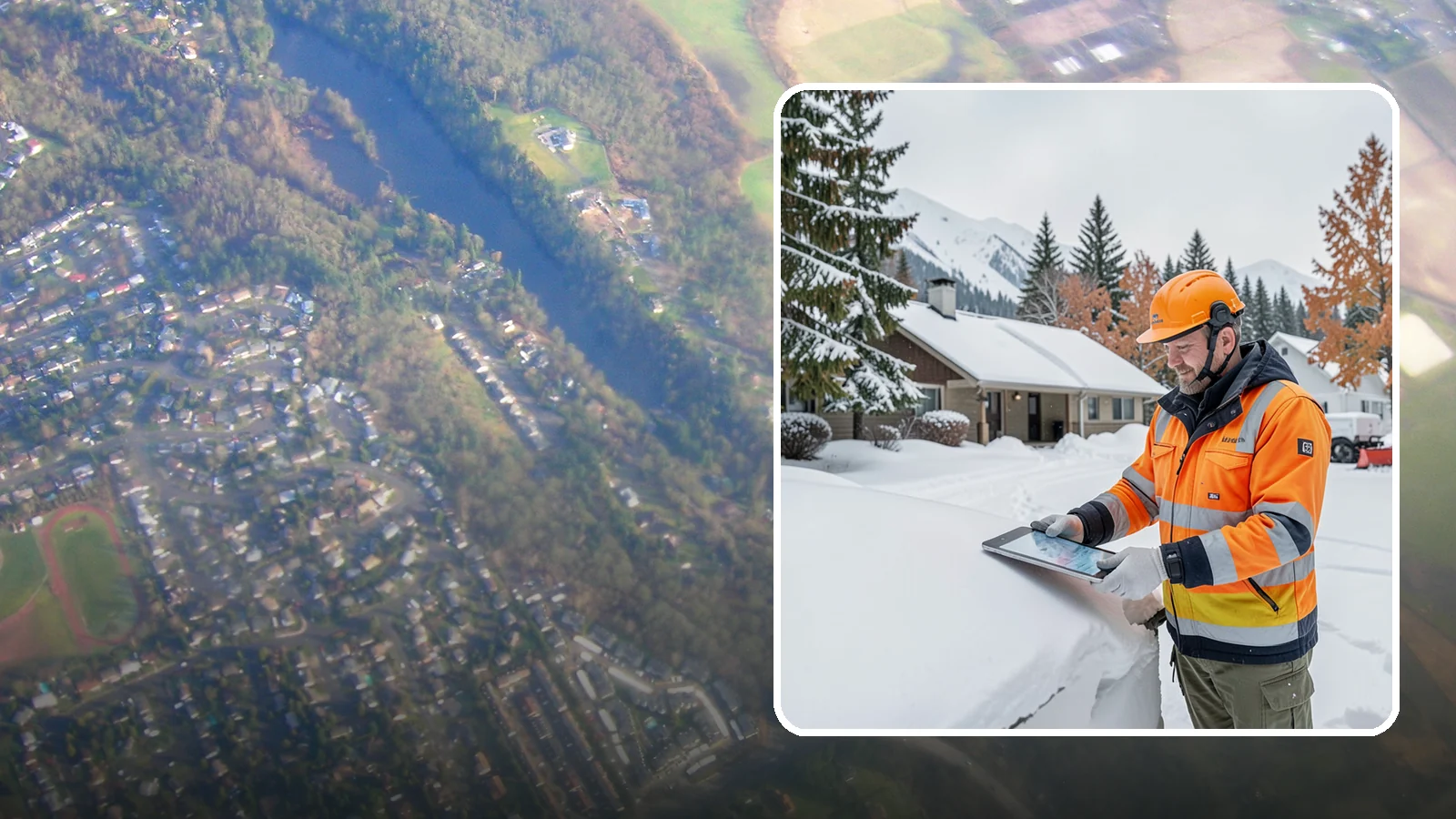 Snow Load Assessment in Algona, King County, WA - We evaluate roof snow loads so you know whether accumulation has reached a dangerous weight.