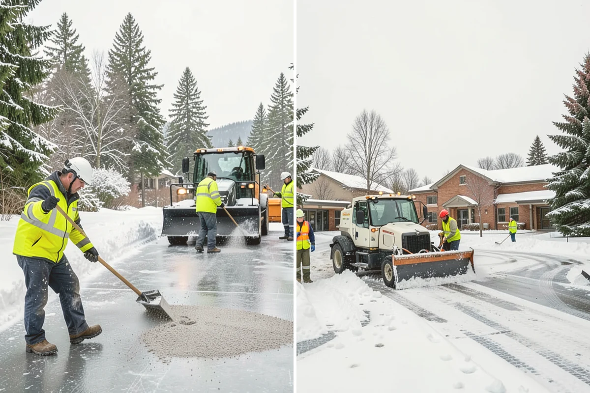 Snow Load Assessment in Algona, King County, WA - Measure snow depth across representative roof areas