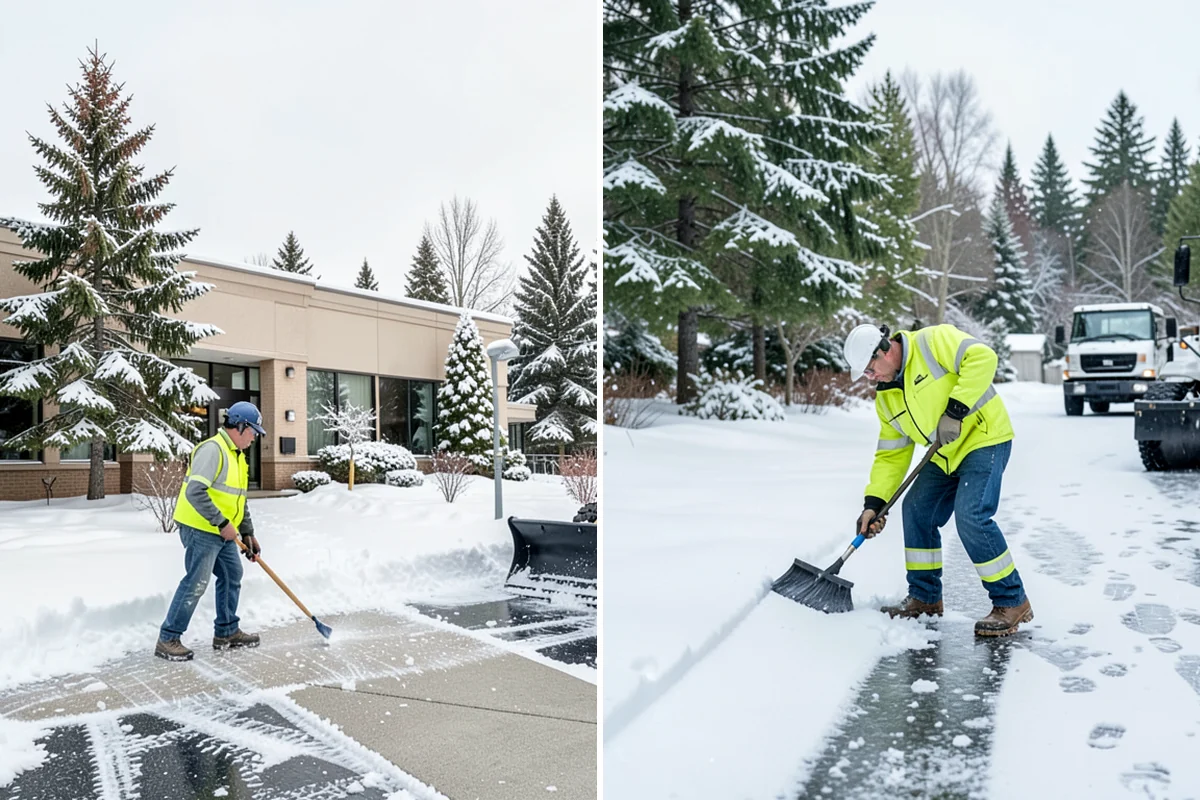 Snow Load Assessment in Arlington, Snohomish County, WA - Measure snow depth across representative roof areas