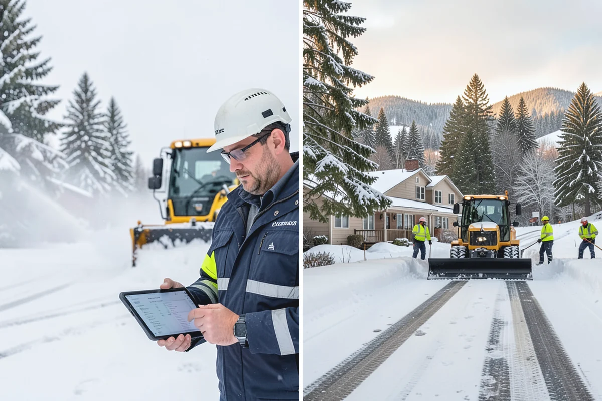 Snow Load Assessment in Auburn, King County, WA - Measure snow depth across representative roof areas