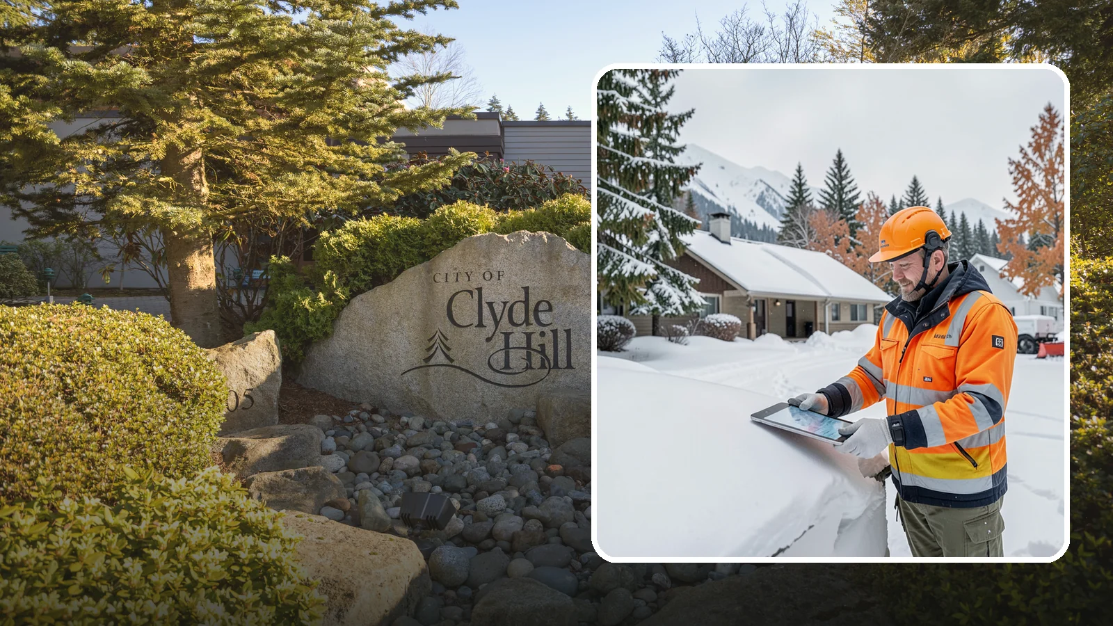 Snow Load Assessment in Clyde Hill, King County, WA - We evaluate roof snow loads so you know whether accumulation has reached a dangerous weight.