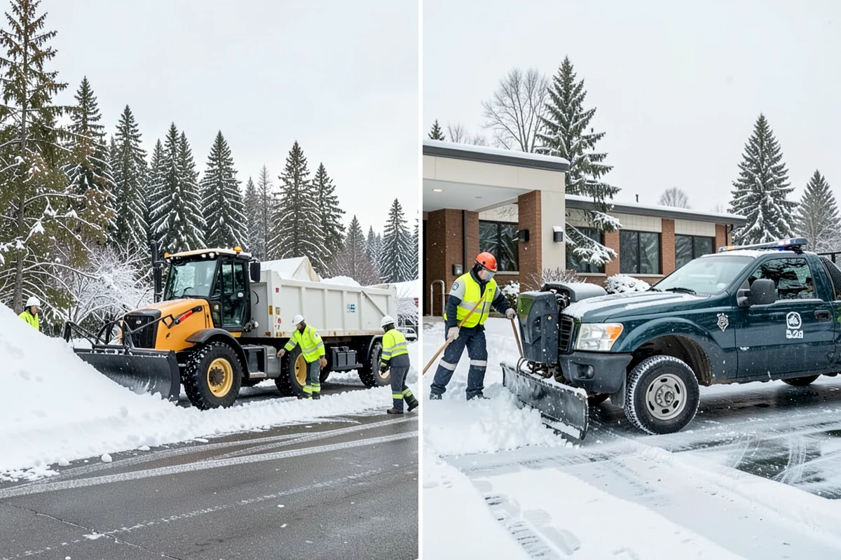 Snow Load Assessment in Concrete, Skagit County, WA - Measure snow depth across representative roof areas
